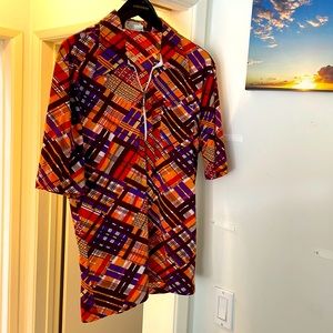 70s Style retro collared shirt